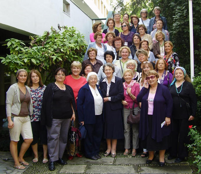 Türk kadınlar Konseyi Derneği Büyüda avrupalı delegelerle toplantı