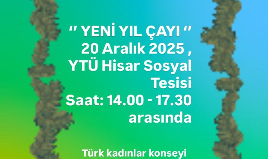 TKKD İstanbul Şubesi Yıl Sonu Toplantı Daveti